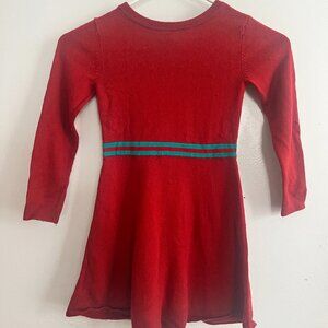 Jacadi Red Dress, Size 6